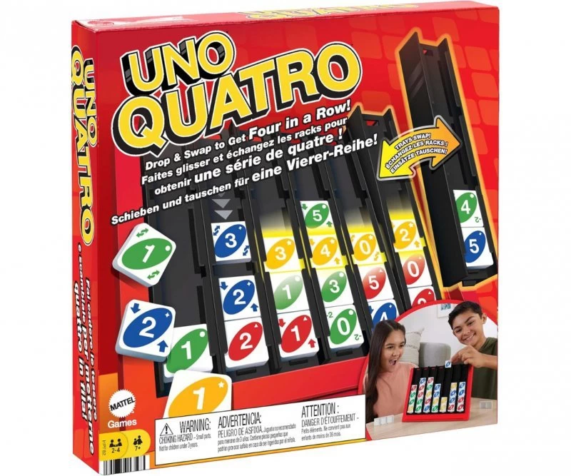 Mattel Hpf82 Game Uno Quatro