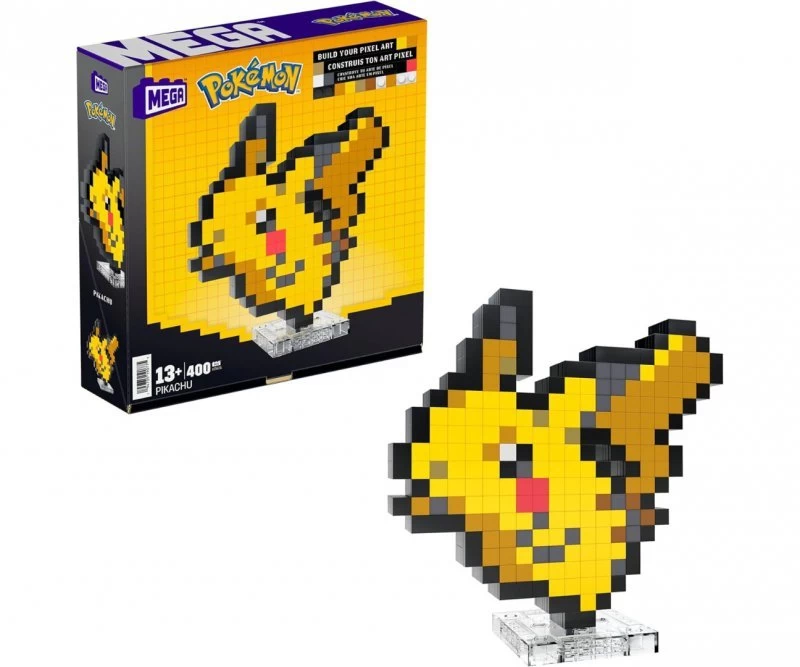 Mattel Hth74 Mega Construx Pikachu 400 Dalių