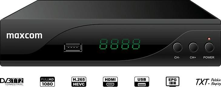 maxcom Dvb-t2 Tiuneris Maxtvt2