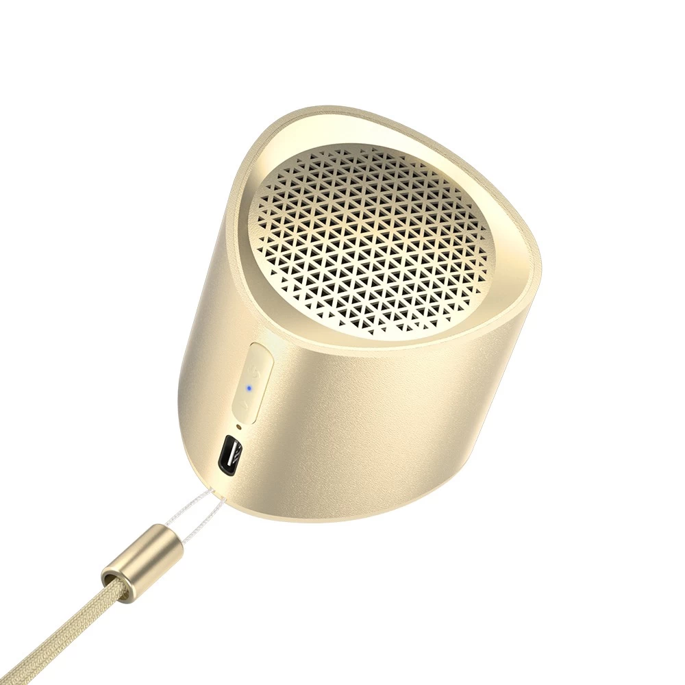 Mažas Mini Belaidis Garsiakalbis Tws Nimo Bluetooth 5.3 5w Gold