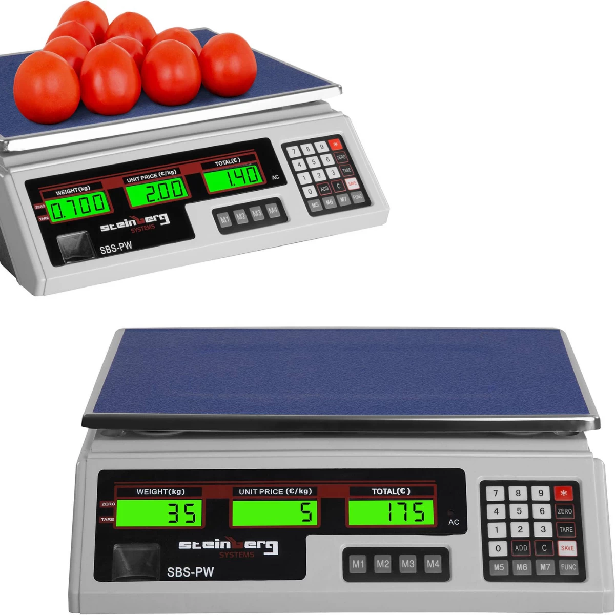 Mažmeninės Kainos Skalė Balta 35 Kg / G Mažmeninės Kainos Skalė Balta 35 Kg / G