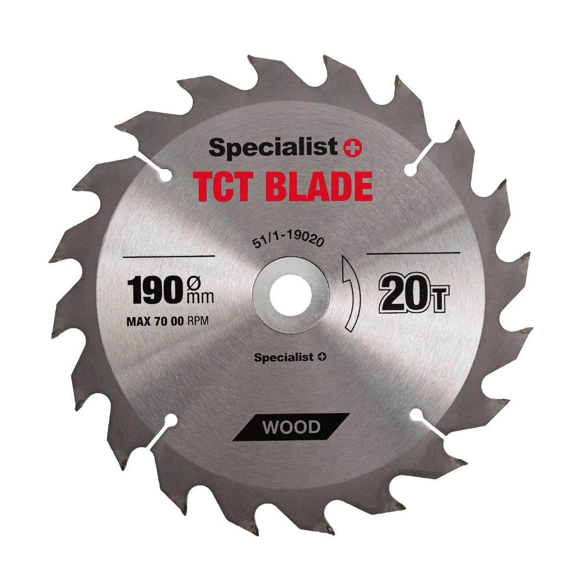 Medienos pjovimo diskas SPECIALIST+, 180x24Tx30/20/16mm