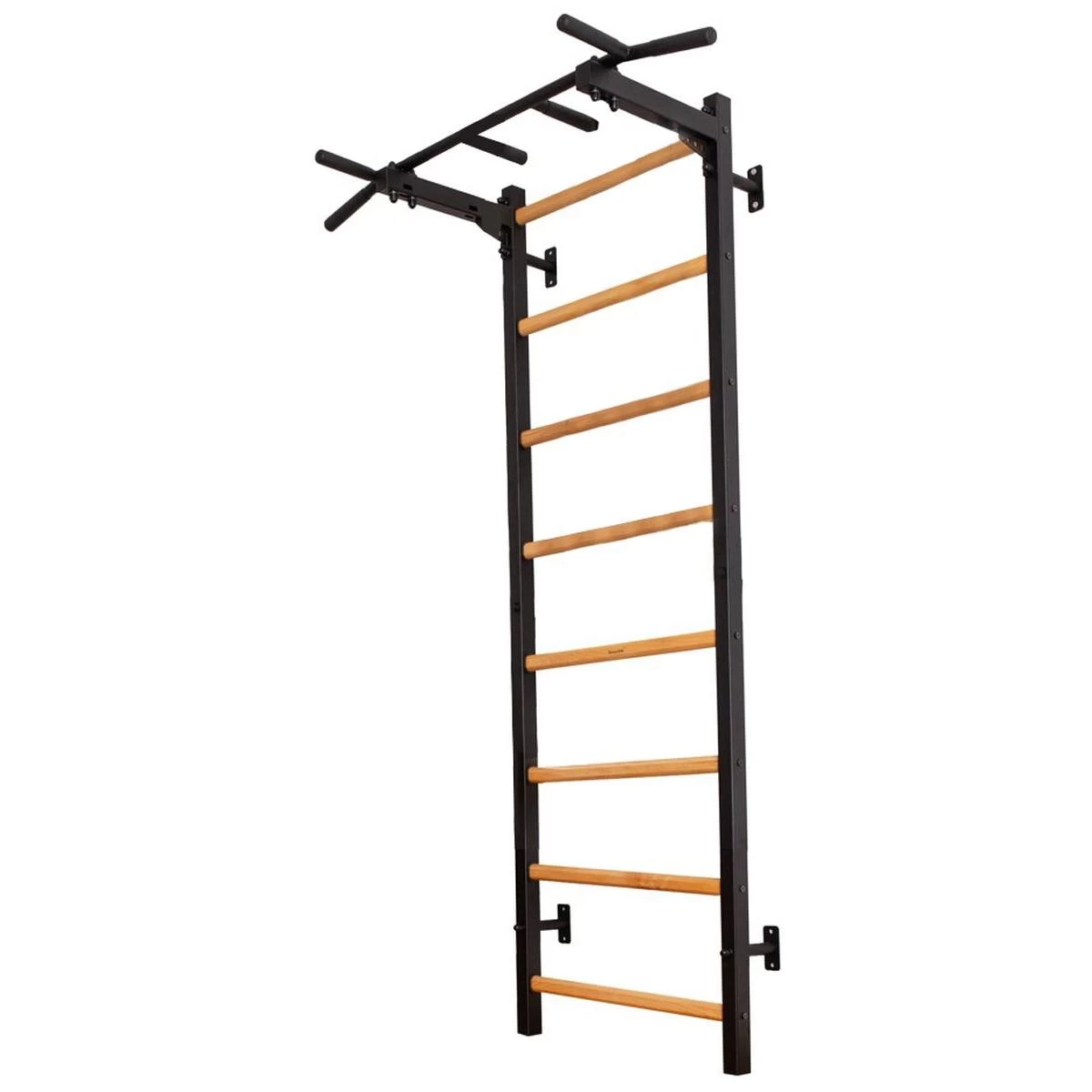 Medinės-metalinės Gimnastikos Kopėčios Su Strypu Benchk 221b