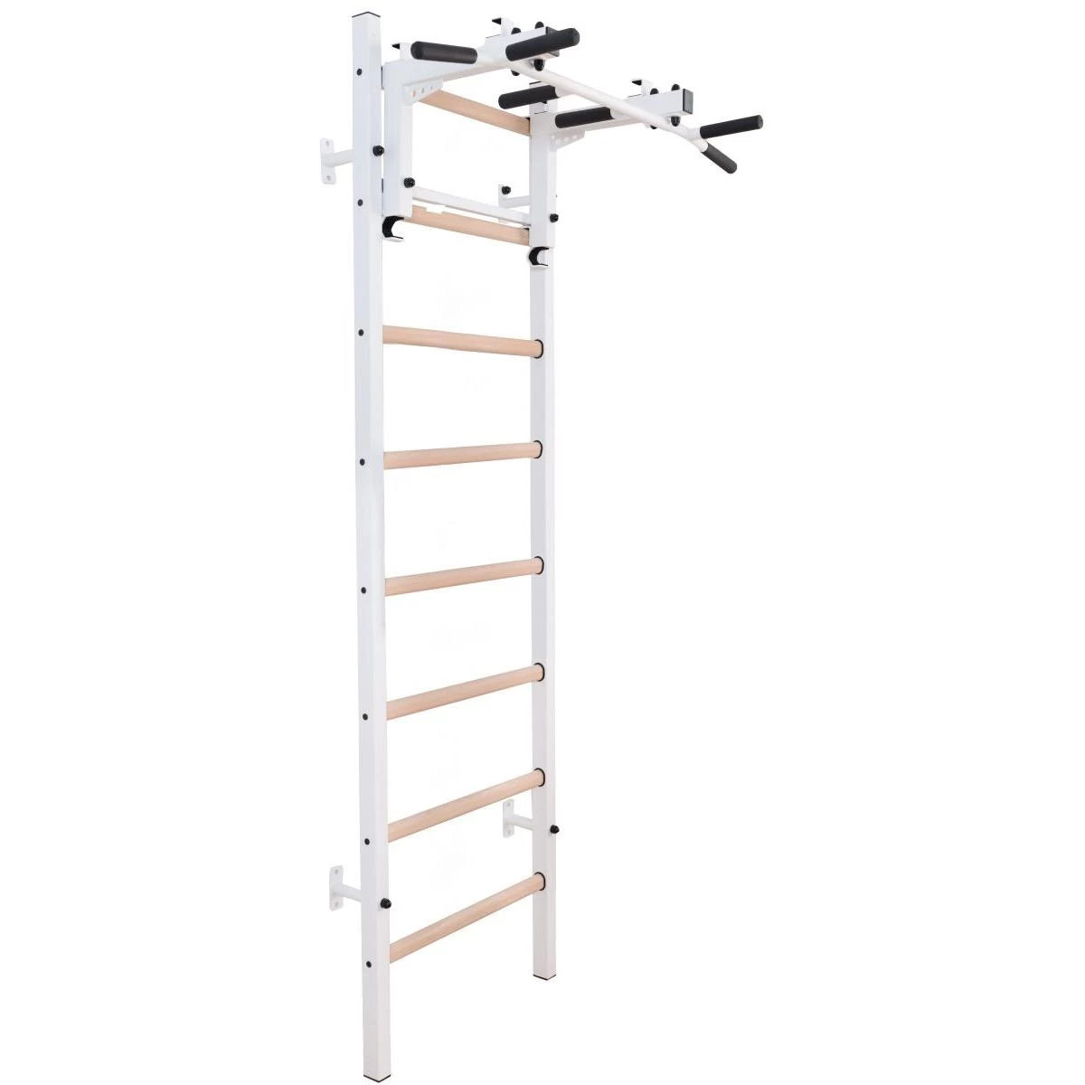 Medinės-metalinės Gimnastikos Kopėčios Su Strypu Benchk 231w