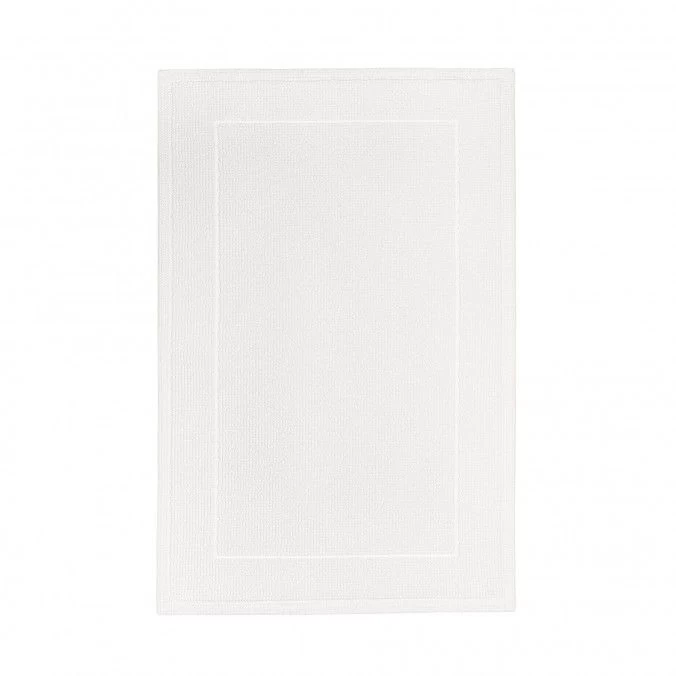 Medvilninis vonios kilimėlis EGOIST thin 50x80 White