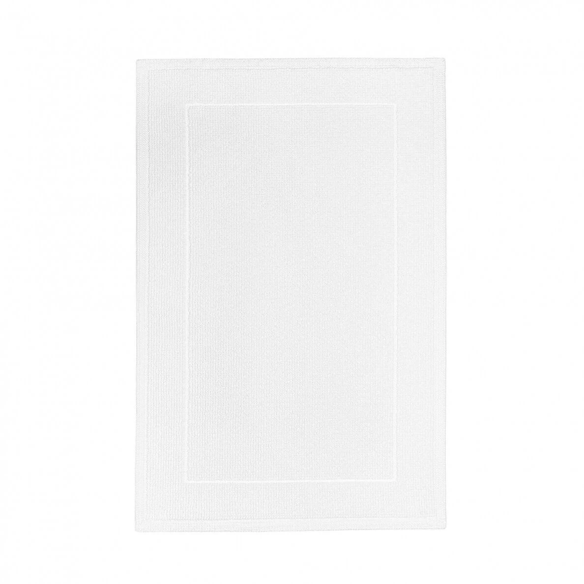 Medvilninis vonios kilimėlis Melody white 50x80 cm