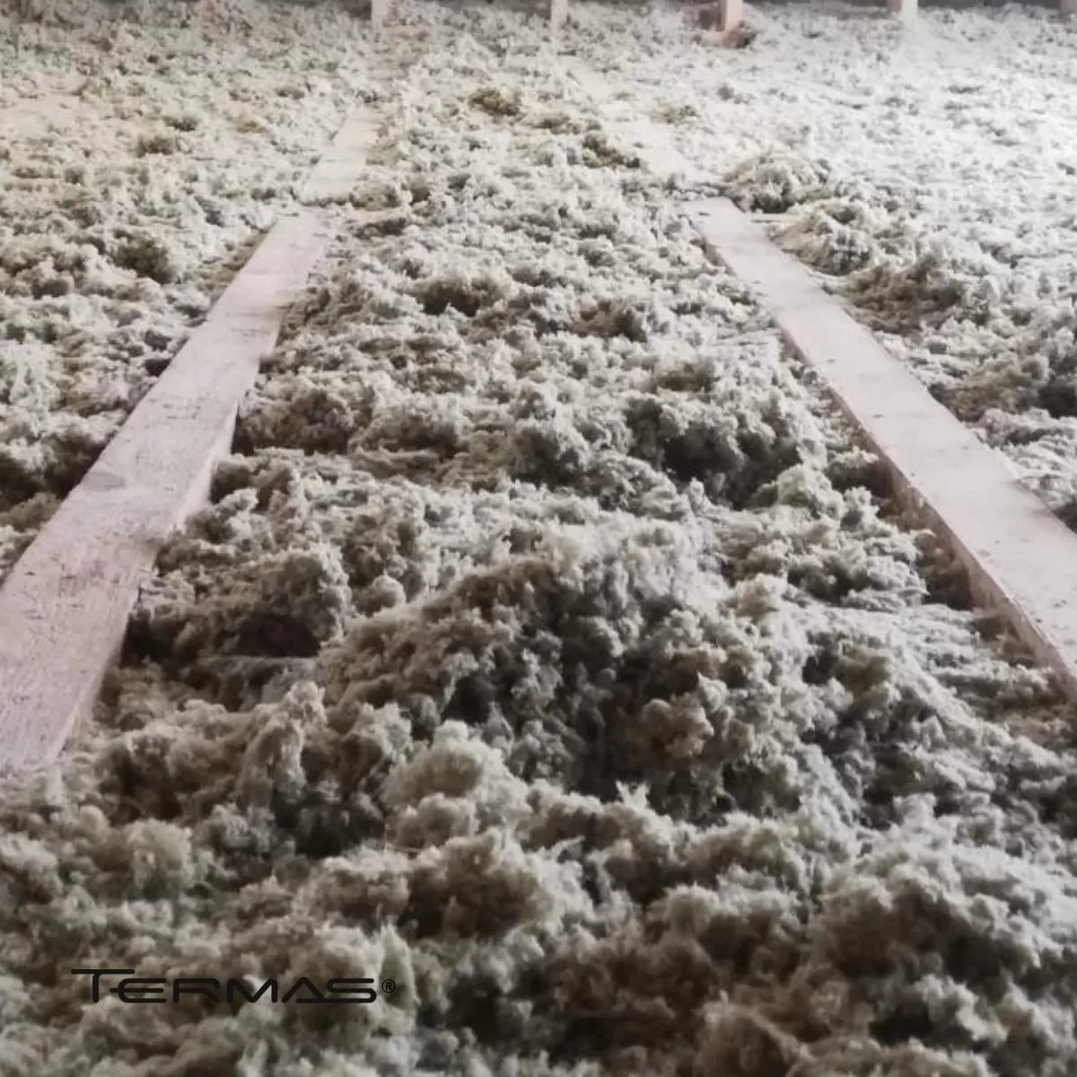 Šiltinimas medžio plaušo vata