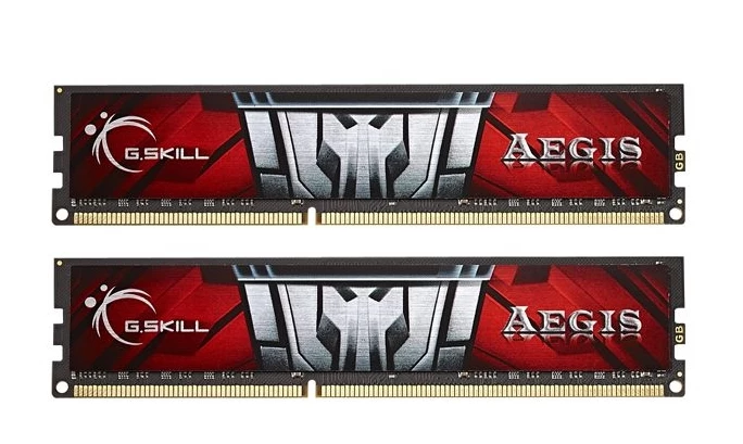 Memory Set G.SKILL Aegis F3-1600C11D-8GIS (DDR3 UDIMM; 2 x 4 GB; 1600 MHz; 11)