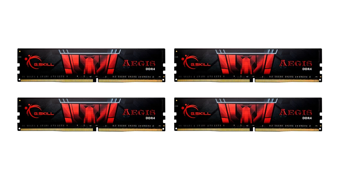 Memory Set G.SKILL Aegis F4-3200C16Q-32GIS (DDR4 DIMM; 4 x 8 GB; 3200 MHz; 16)