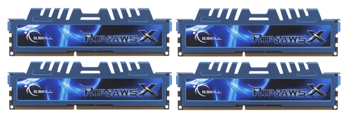 Memory Set G.SKILL RipjawsX F3-1600C9Q-32GXM (DDR3 DIMM; 4 x 8 GB; 1333 MHz; 9)