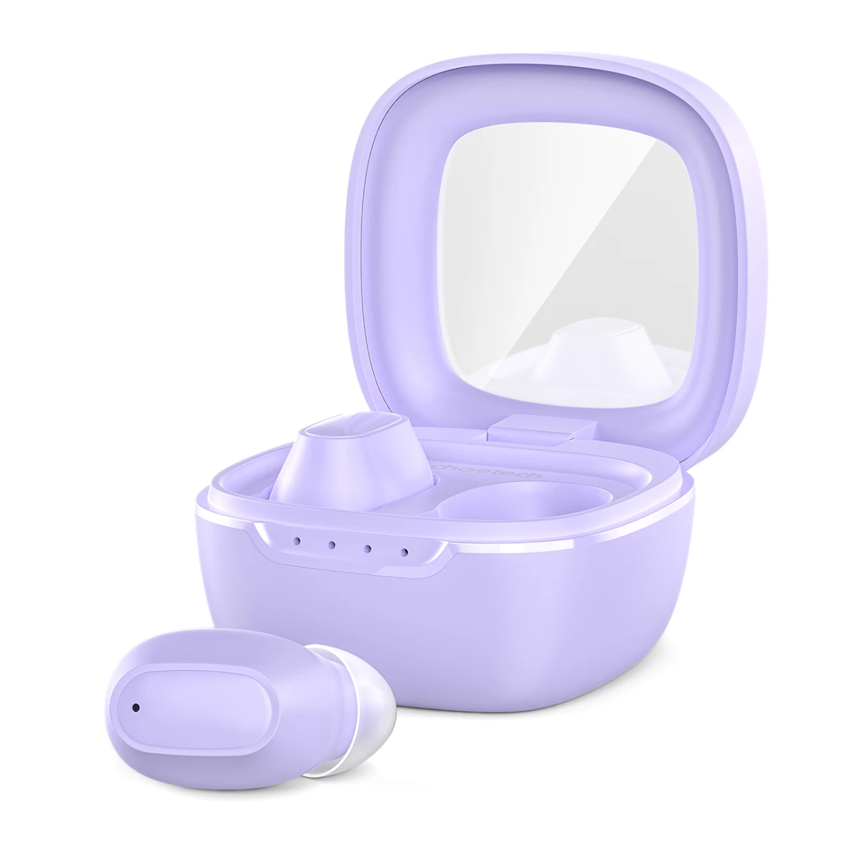 mems Wireless Tws Bluetooth 5.3 Ausinės į Ausis - Violetinės Spalvos
