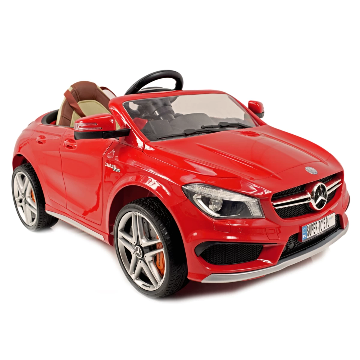Mercedes Cla 45 Amg Su Amortizatoriais, Minkštais Ratais, Sėdyne, Stabdžiais, Reguliuojamu Vairu, Laku/1538 Mercedes Cla 45 Amg Su Amortizatoriais, Minkštais Ratais, Sėdyne, Stabdžiais, Reguliuojamu Vairu, Laku/1538