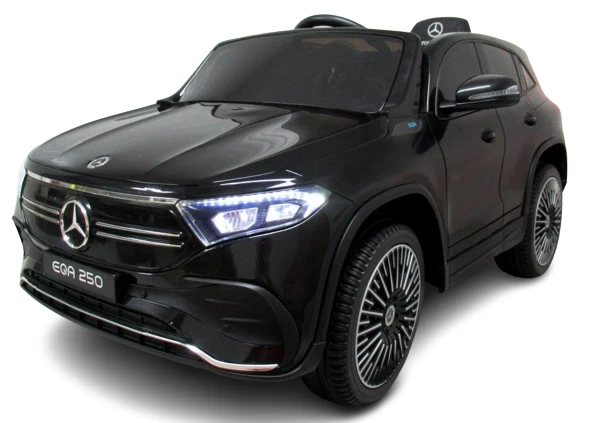 Mercedes Eqa Black Akumuliatorinis Automobilis Pilot Leather Eva Bujak