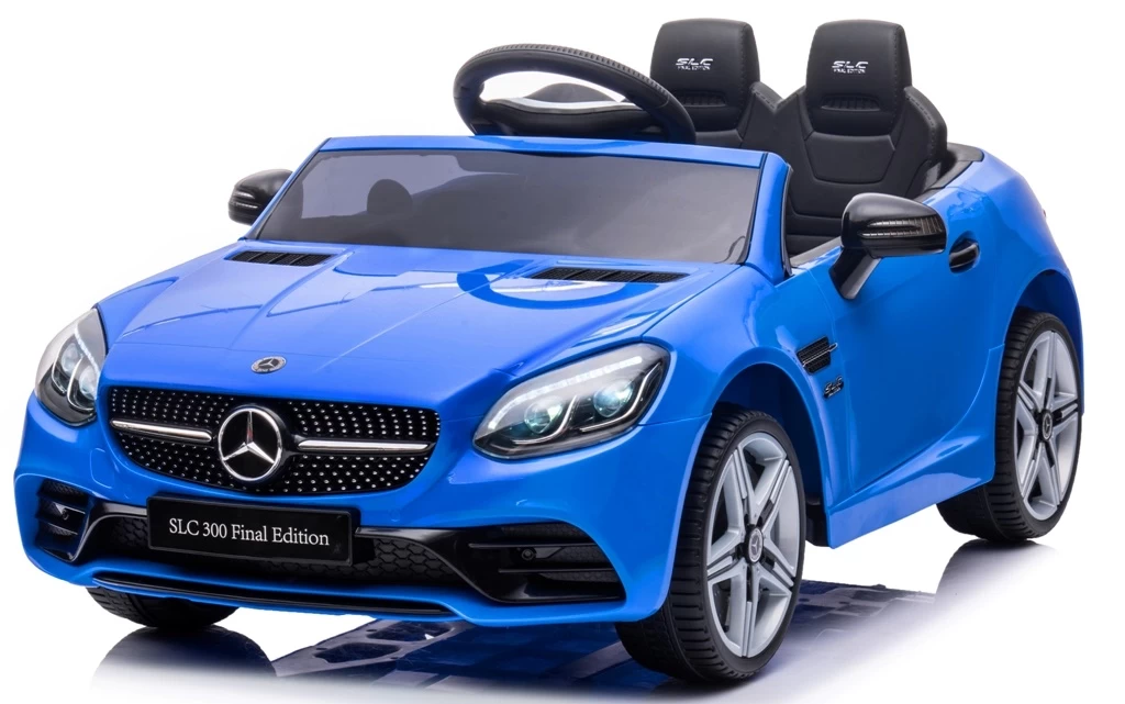 Mercedes Slc 300 Blue Eva Putų Ratai, Minkšta Sėdynė Licencija Ličio Jonų Akumuliatorius