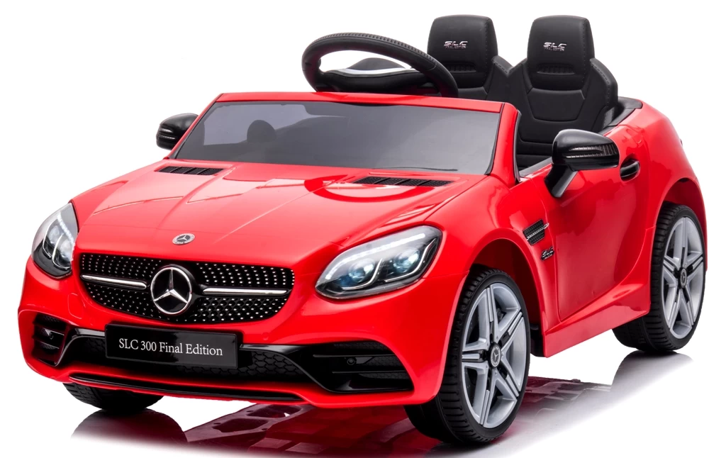 Mercedes Slc 300 Raudona Putų Eva Ratlankiai, Minkšta Sėdynė Licencija Ličio Jonų Akumuliatorius