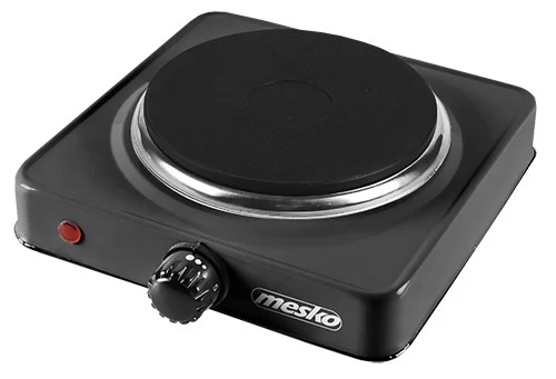 Mesko MS 6508 hob Black Freestanding Sealed plate 1 zone(s)
