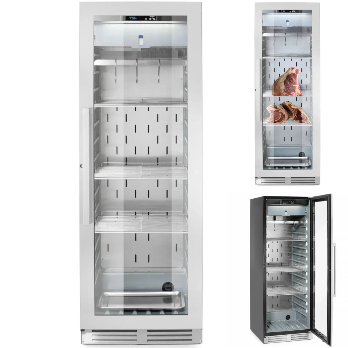 Mėsos Brandinimo Spinta 352 L 170 W 695x760x1720 Mm