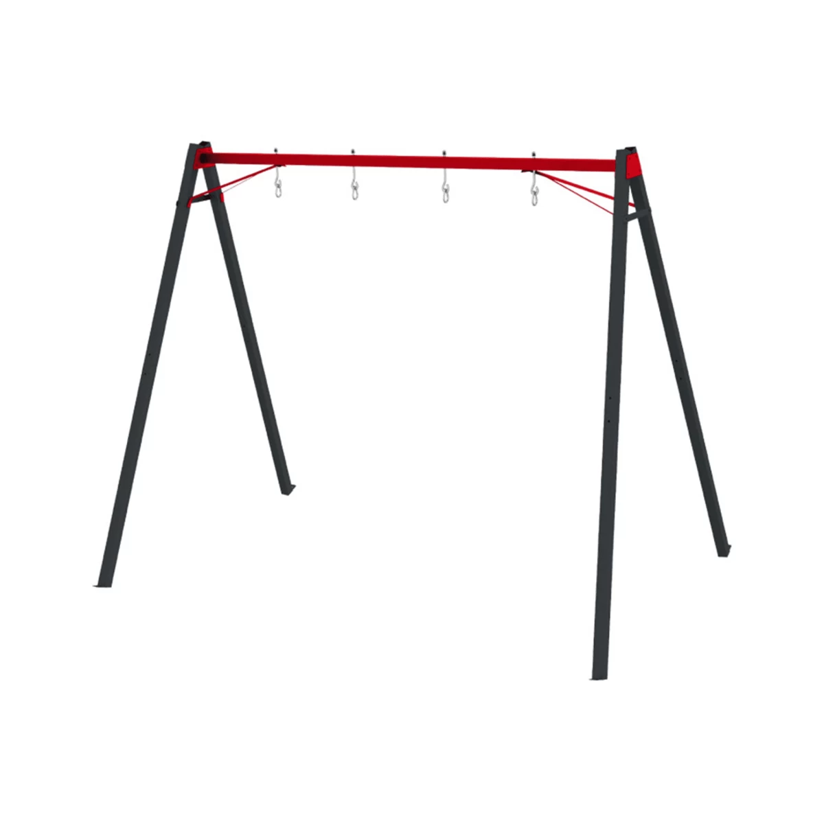 Metalinis sūpynių rėmas Double Swing