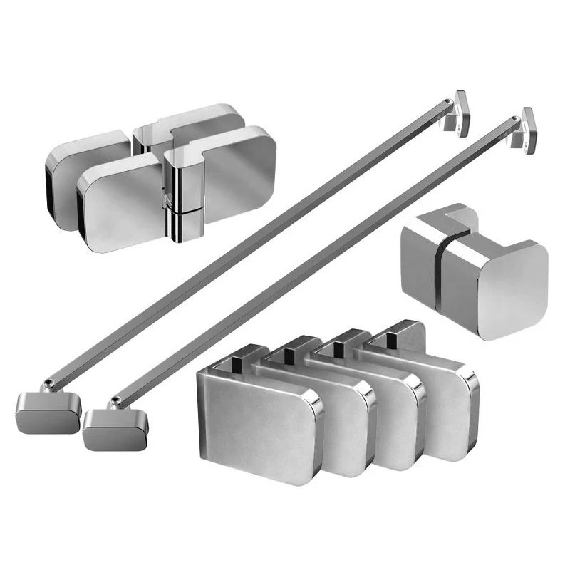 Metalinių dalių komplektas RAVAK B SET BSDPS 120 dešininės, chromo sp.