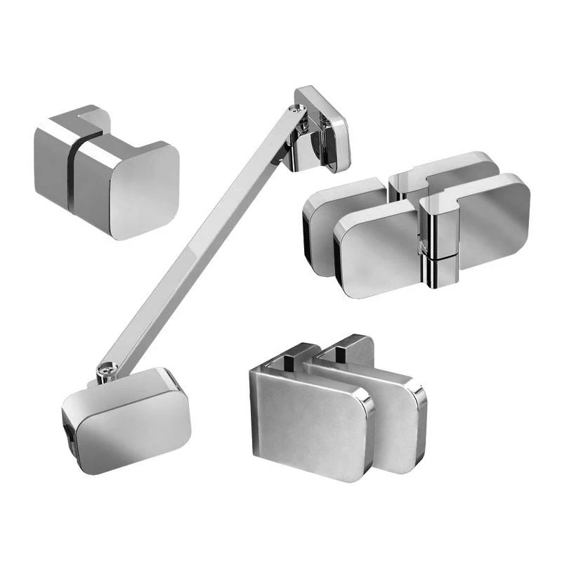Metalo dalių rinkinys dušo durims RAVAK B SET BSD2 100 dešininė, chromo sp. Metalo dalių rinkinys dušo durims RAVAK B SET BSD2 100 dešininė, chromo sp.