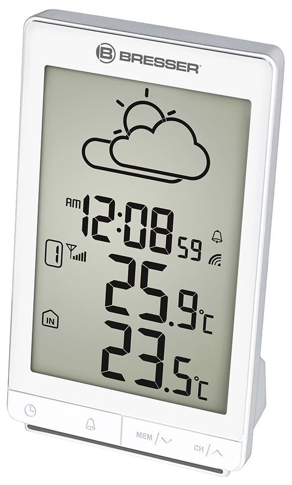 Meteorologijos Stotis Bresser Temeotrend Stx Rc, Balta