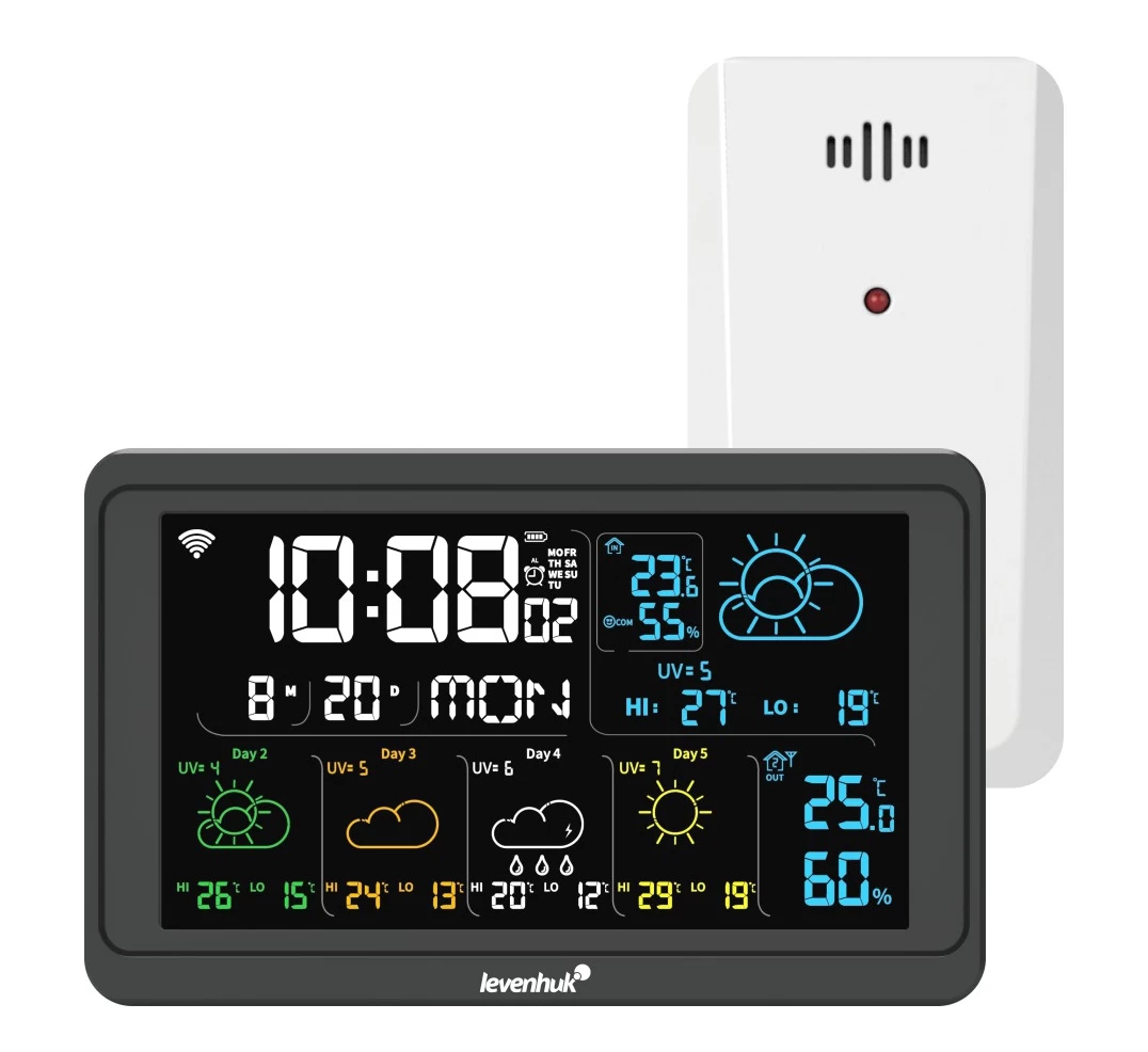 Meteorologijos Stotis Levenhuk Wezzer Plus Lp80 Meteorologijos Stotis Levenhuk Wezzer Plus Lp80