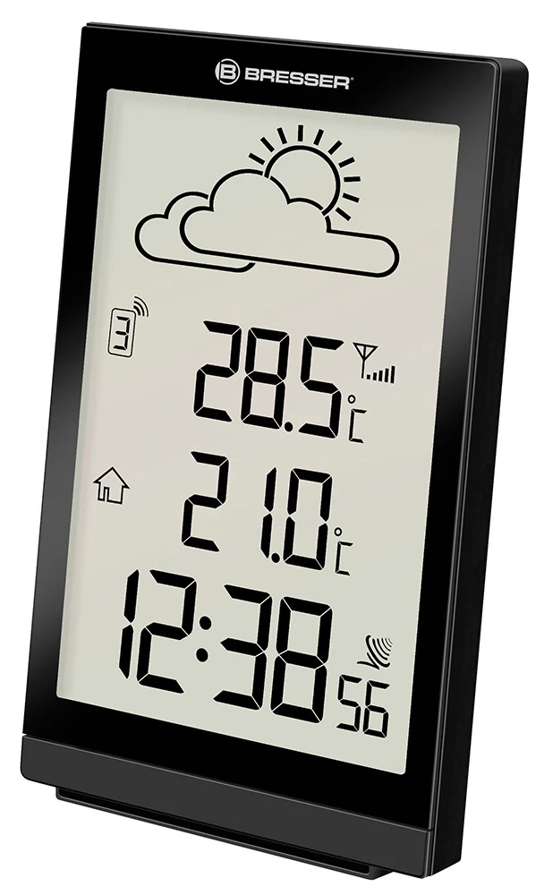 Meteorologinė Stotelė Bresser Temeotrend St Rc, Juoda