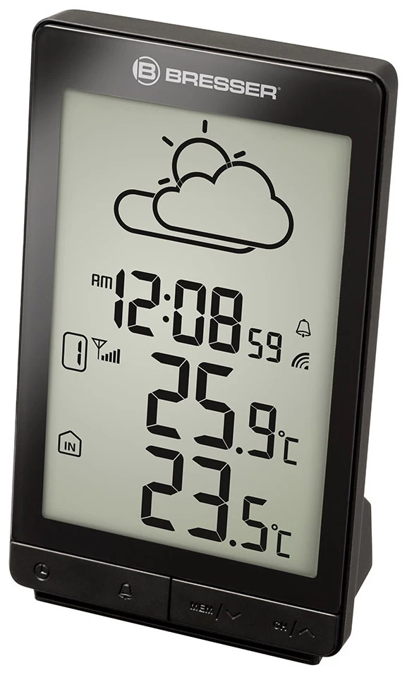 Meteorologinė Stotelė Bresser Temeotrend Stx Rc, Juoda