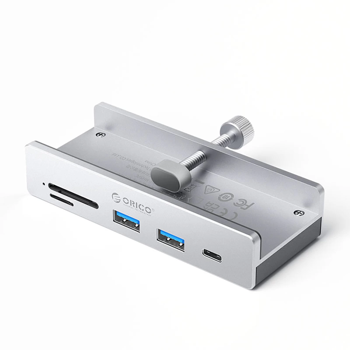 Mh5pc Prisegamas Usb-c / Usb-a Usb-c Sd Tf šakotuvas - Sidabrinis Mh5pc Prisegamas Usb-c / Usb-a Usb-c Sd Tf šakotuvas - Sidabrinis