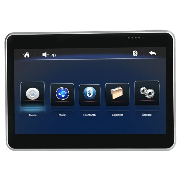 MH904BK-USB, monitorius 9, USB, juodas MH904BK-USB, monitorius 9, USB, juodas