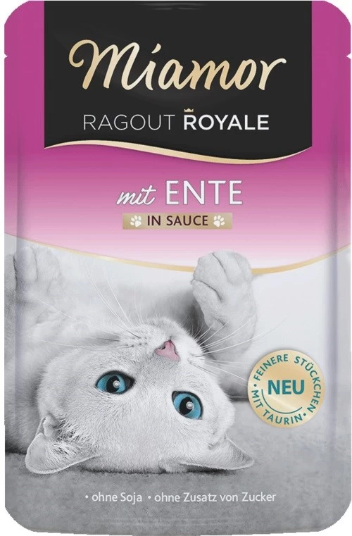 Miamor Ragout Royale antis padaže, pilnavertis šlapias pašaras suaugusioms katėms, 100g