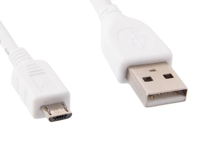 Micro USB Cable AM-MBM5P 1M White