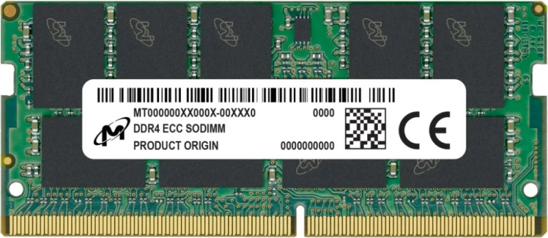 Micron Atmintis (sodimm/ddr4/16 Gb/3200 Mhz/1,2 V/22cl/single)
