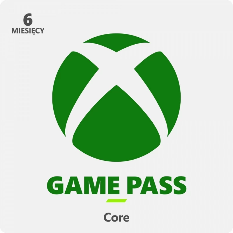 microsoft Xbox Game Pass Core 6 Mėnesių Esd (s6t-00018)