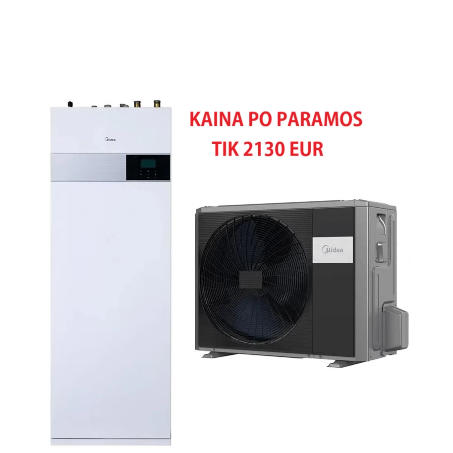 Midea M-thermal Arctic šilumos siurblys oras/vanduo 16,0/14,9kW