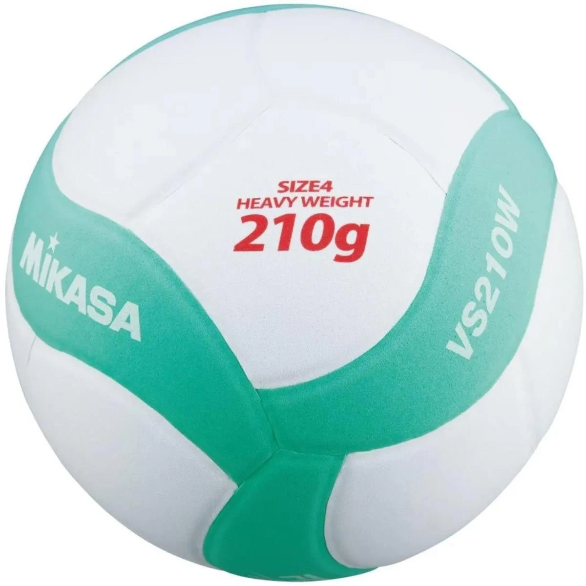 Mikasa Vs210w Kids Mini Tinklinio Kamuolys R.4 210g Baltas/žalias