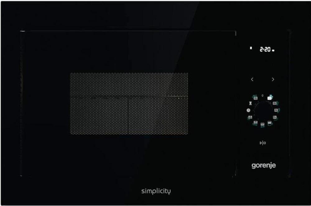 Mikrobangų krosnelė su griliumi GORENJE BM235G1SYB, juoda
