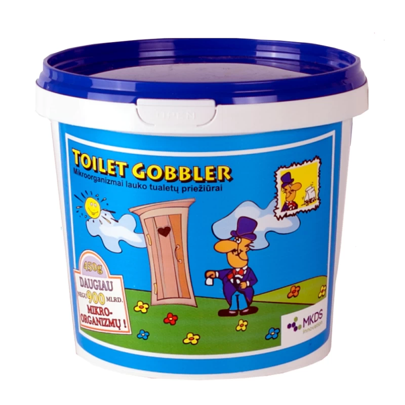 Mikroorganizmai lauko tualetų priežiūrai MKDS Toilet Gobbler, 450 g