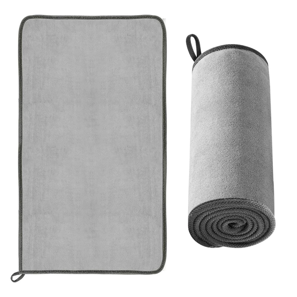 Mikropluošto Rankšluostis Automobiliui Džiovinti 40x80cm Pilkas