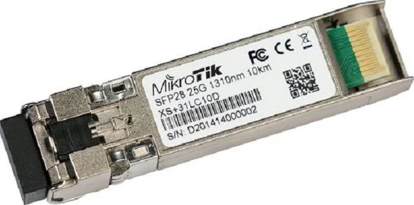 Mikrotik Xs+31lc10d Sfp/sfp+/sfp28 Modulis 1/10/25g Vieno Režimo 10km 1310nm