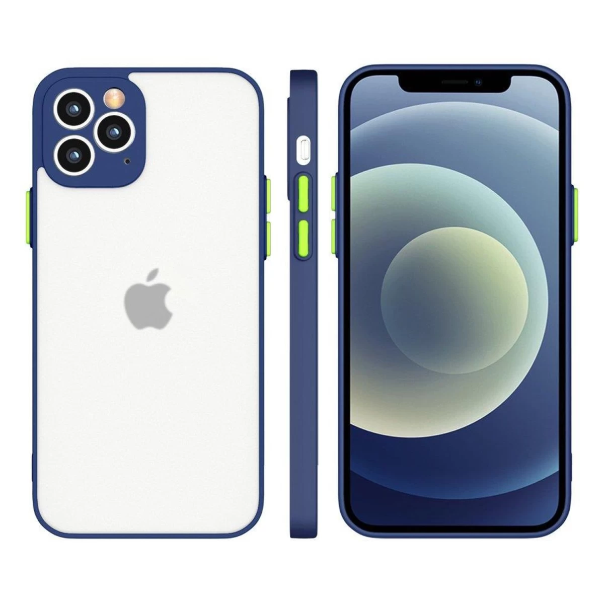 Milky Case Silikoninis Lankstus Pusiau Permatomas Dėklas Xiaomi Redmi 9t, Tamsiai Mėlynos Spalvos Milky Case Silikoninis Lankstus Pusiau Permatomas Dėklas Xiaomi Redmi 9t, Tamsiai Mėlynos Spalvos