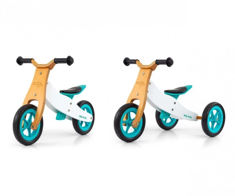 Milly Mally 2-in-1 Transporto Priemonė Cool Classic Mint