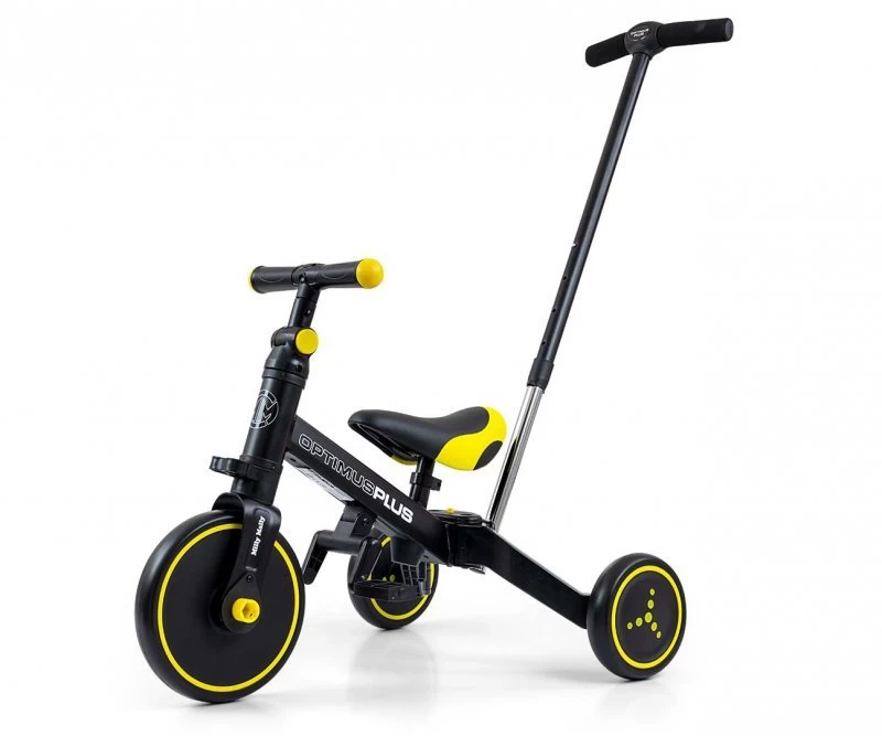 Milly Mally 4in1 Dviratis Optimus Plus Black