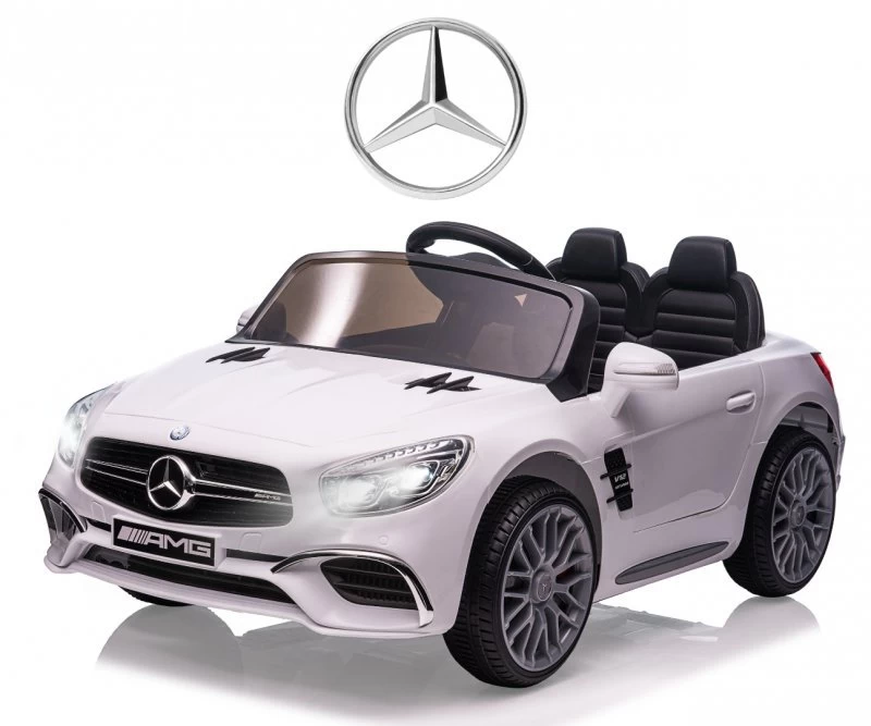 Milly Mally Akumuliatorinis Automobilis Mercedes-benz Sl65 Amg White