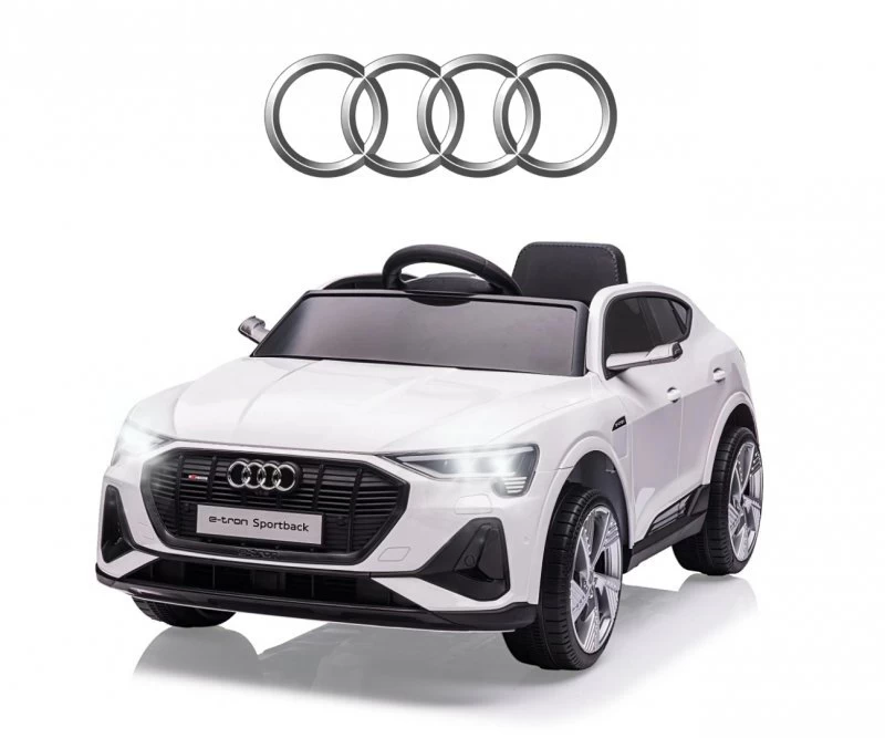 Milly Mally Audi E-tron Sportback 4x4 Akumuliatorinė Transporto Priemonė Balta
