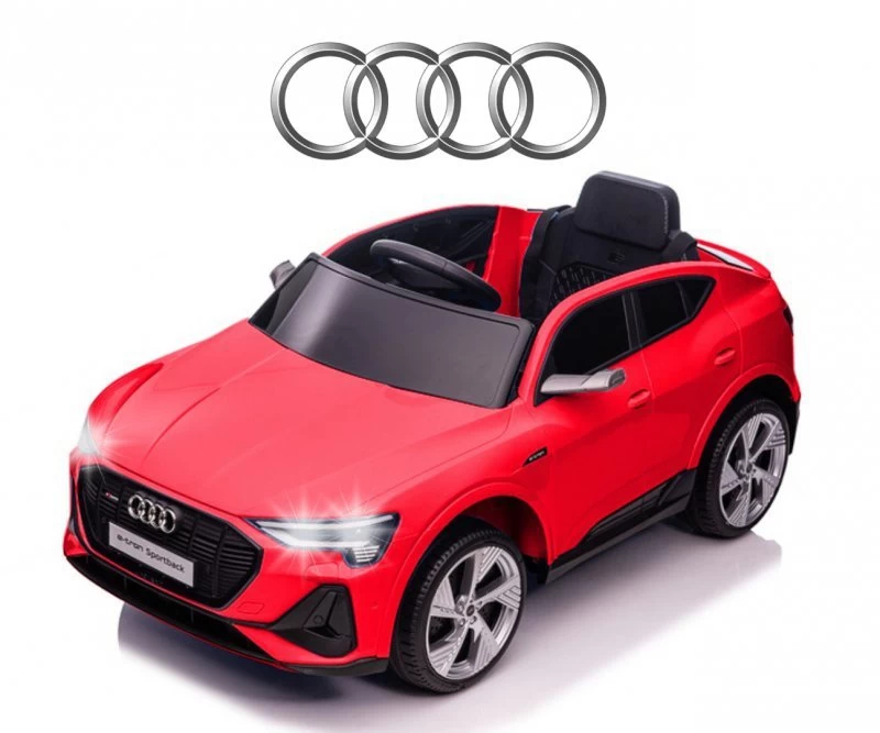 Milly Mally Audi E-tron Sportback 4x4 Raudonas Akumuliatorinis Automobilis