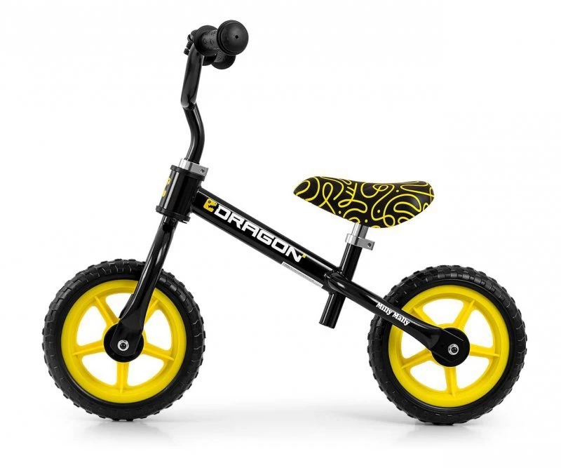 Milly Mally Dragon Jogging Bike Black