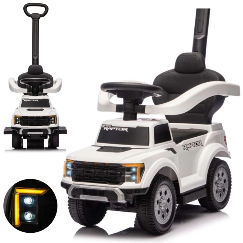 Milly Mally Ford F-150 3in1 Rankena Transporto Priemonė Balta