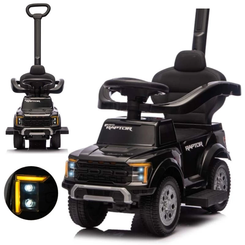 Milly Mally Ford F-150 3in1 Rankena Transporto Priemonė Juoda
