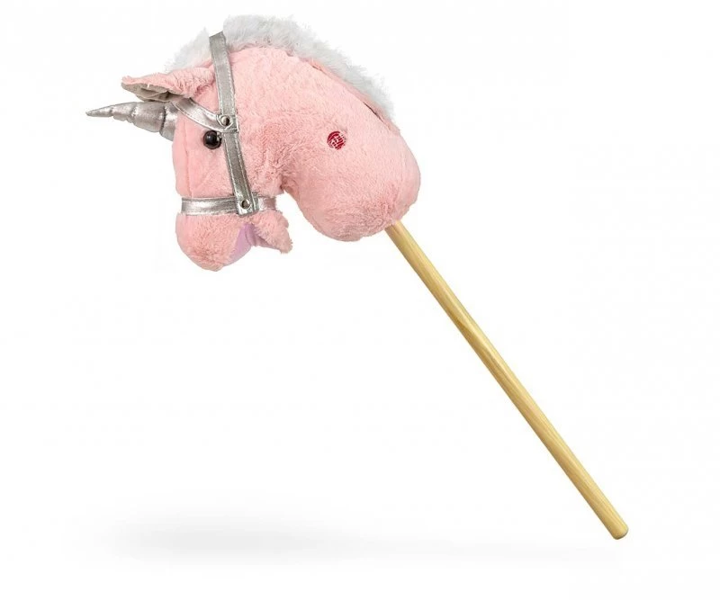 Milly Mally Hobby Stick Horse Light Pink